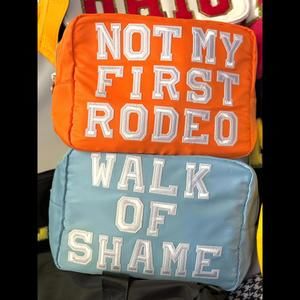 Nylon XL Custom Makeup Bag, Funny Gifts, Personalized Cosmetic Bags